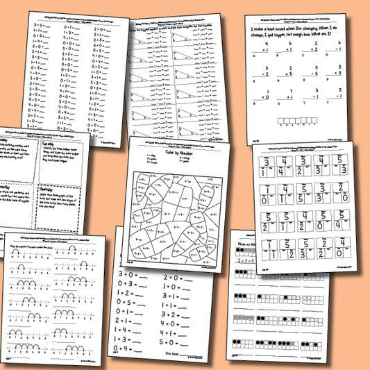 Building Fact Fluency - all worksheets