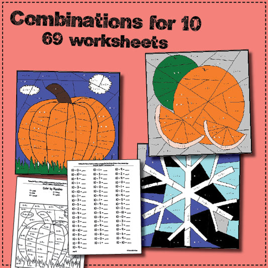 Ways to Make 10 worksheets